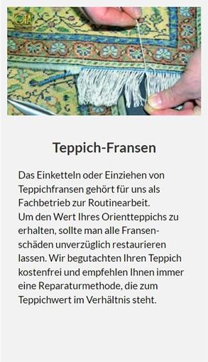 Teppichfransen für  Rüsselsheim (Main)