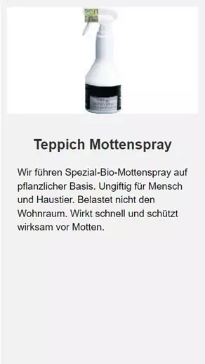 Teppich Mottenspray aus 67592 Flörsheim-Dalsheim